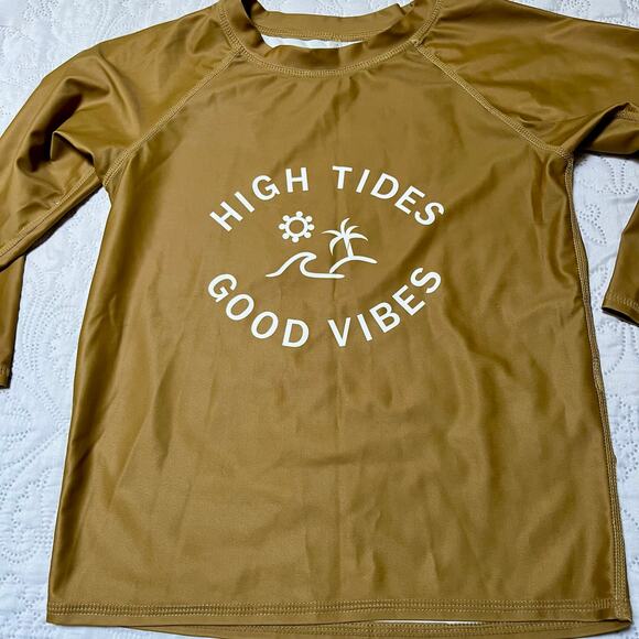 Rylee + Cru Swim Rash Guard Size 10/12 - Picture 3 of 5